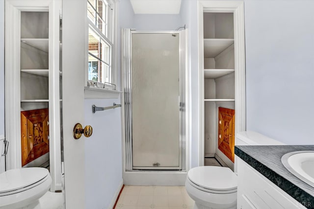 581 Ben Annie Rd, Gretna, VA 24557 - full bath with a stall shower and vanity