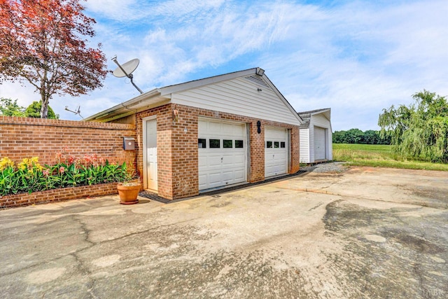 581 Ben Annie Rd, Gretna, VA 24557 - view of detached garage
