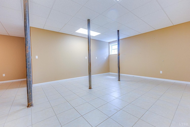 1121 Red Hill Rd, Big Island, VA 24526 - basement with light tile patterned floors