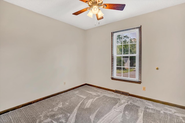 51 Laurel Ln, Lynchburg, VA 24502 - carpeted spare room with baseboards and a ceiling fan