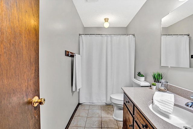 51 Laurel Ln, Lynchburg, VA 24502 - bathroom with vanity, tile patterned floors, and a shower with shower curtain
