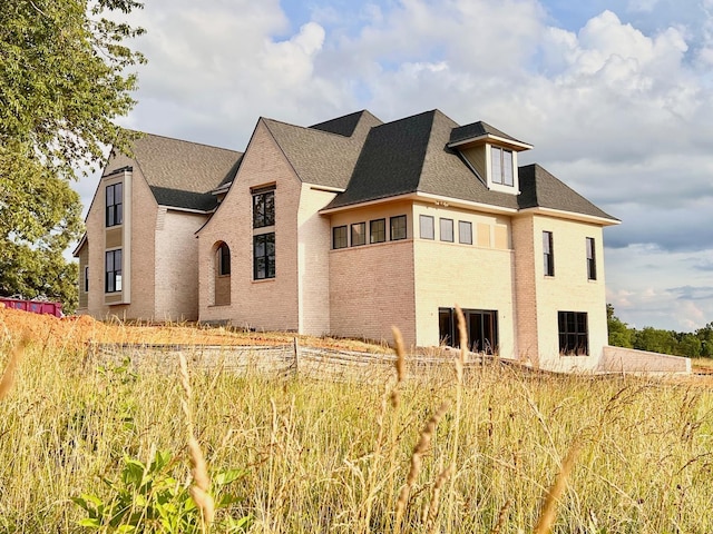 1608 Autumn Run Dr, Forest, VA 24551 - view of property exterior with brick siding and a shingled roof