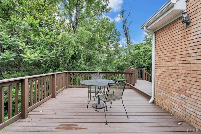 6032 Rhonda Rd, Lynchburg, VA 24502 - deck featuring outdoor dining space