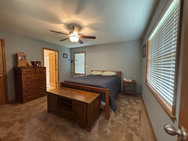 166 Dutch Ln, Appomattox, VA 24522 - bedroom featuring carpet floors and a ceiling fan