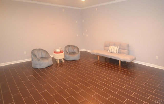 3600 Old Forest Rd Unit 113, Lynchburg, VA 24502 - unfurnished room featuring crown molding and baseboards
