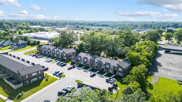 54 Allwell Rd, Lynchburg, VA 24502 - aerial view of a tree filled landscape