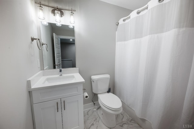 54 Allwell Rd, Lynchburg, VA 24502 - bathroom with marble finish flooring and vanity