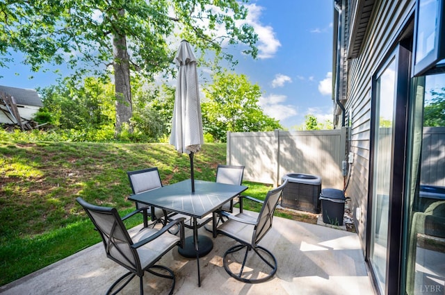 54 Allwell Rd, Lynchburg, VA 24502 - view of patio / terrace with outdoor dining area