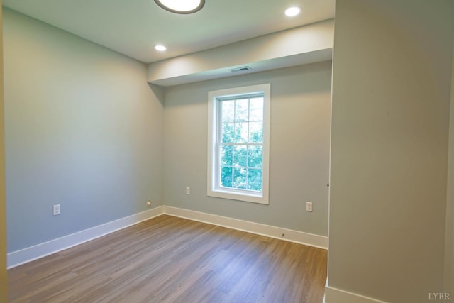 30 Patrick Ct, Madison Heights, VA 24572 - empty room with wood finished floors and recessed lighting
