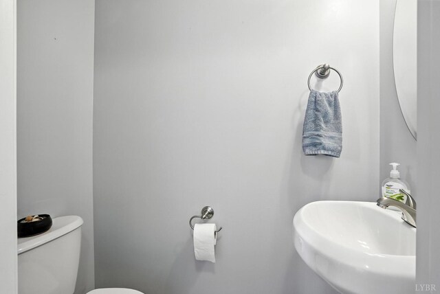 4086 Thomas Jefferson Rd, Forest, VA 24551 - half bath with toilet and a sink
