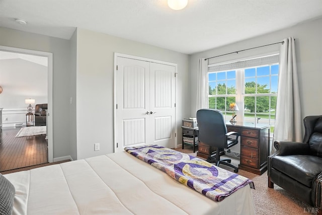 4086 Thomas Jefferson Rd, Forest, VA 24551 - bedroom featuring a closet and an office area