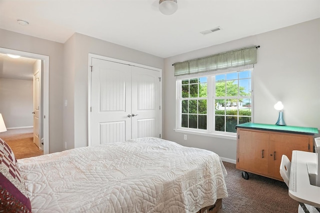 4086 Thomas Jefferson Rd, Forest, VA 24551 - carpeted bedroom with baseboards and a closet