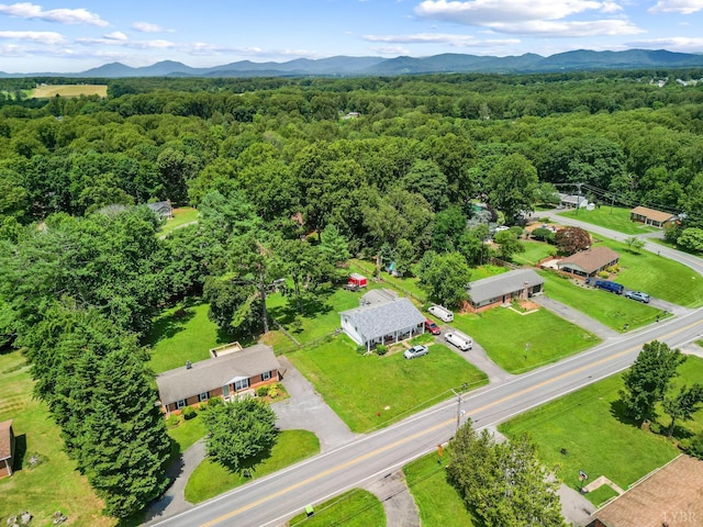 1853 Rainbow Forest Dr, Lynchburg, VA 24502 - bird's eye view of a mountain backdrop
