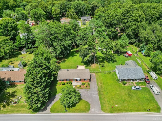 1853 Rainbow Forest Dr, Lynchburg, VA 24502 - drone / aerial view