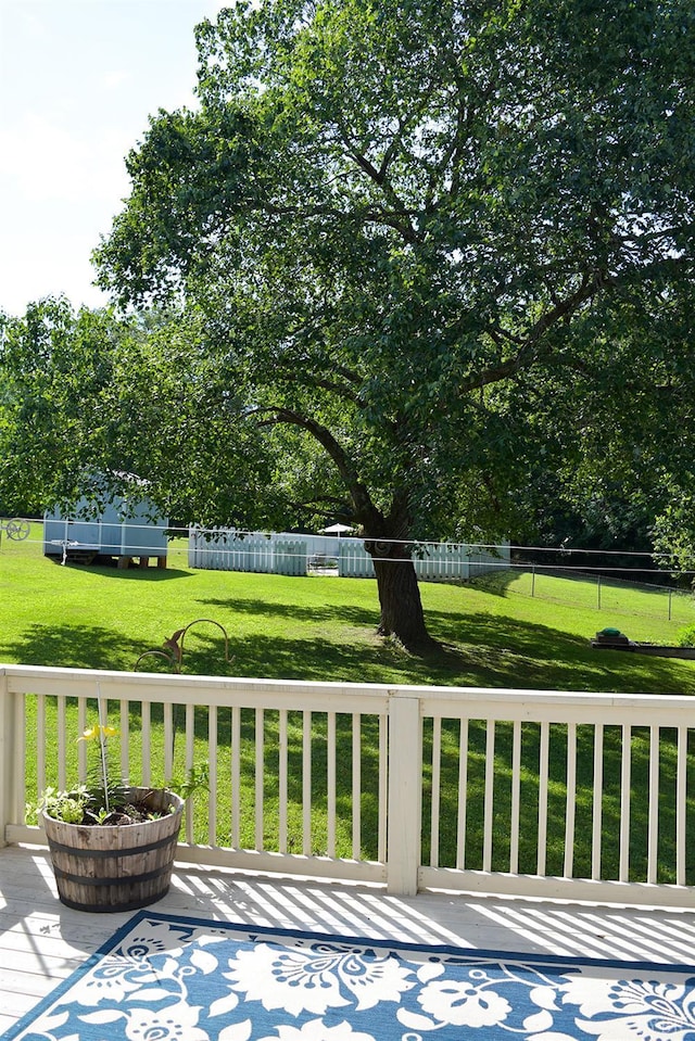 1769 Izaak Walton Rd, Madison Heights, VA 24572 - view of wooden terrace