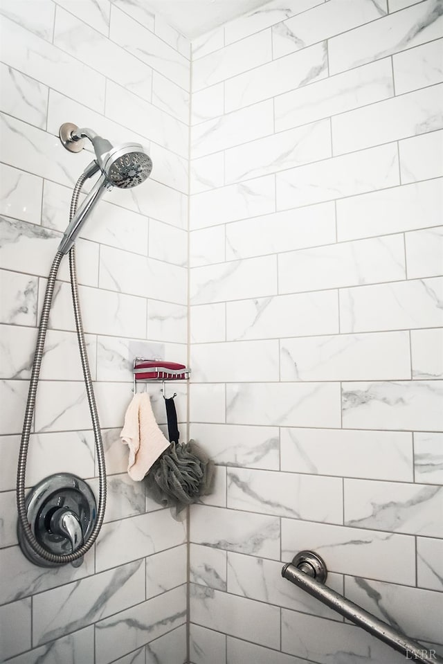1769 Izaak Walton Rd, Madison Heights, VA 24572 - bathroom with tiled shower