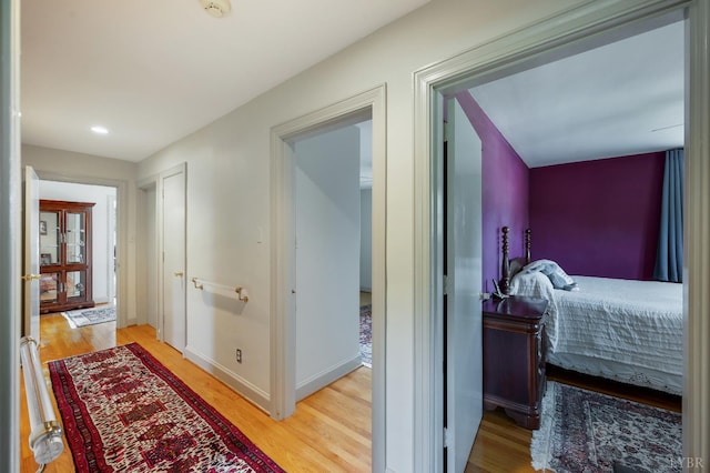 2833 Link Rd, Lynchburg, VA 24503 - hall featuring wood finished floors and recessed lighting