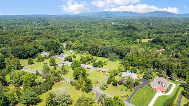 2833 Link Rd, Lynchburg, VA 24503 - drone / aerial view of a heavily wooded area and mountains