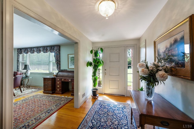 2833 Link Rd, Lynchburg, VA 24503 - foyer featuring wood finished floors and baseboards