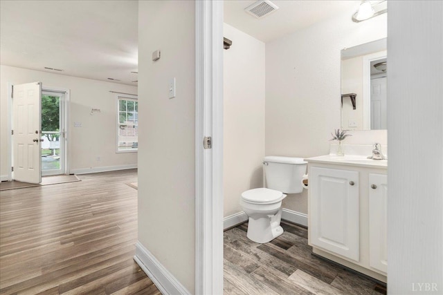 3600 Old Forest Rd Unit 107, Lynchburg, VA 24501 - bathroom featuring wood finished floors and vanity