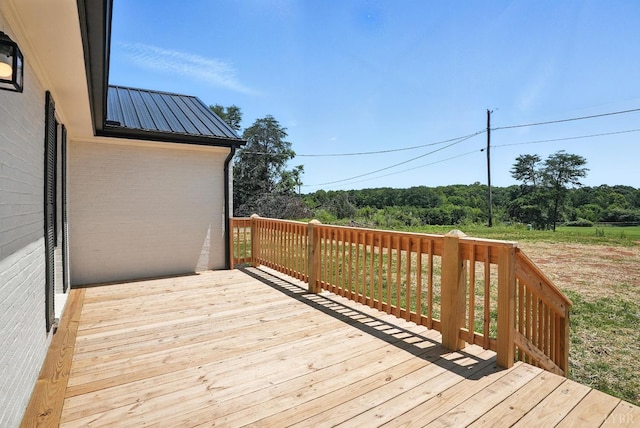 39 Lynview Dr, Lynchburg, VA 24502 - wooden deck with a view of trees
