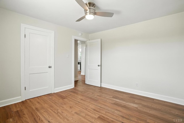 39 Lynview Dr, Lynchburg, VA 24502 - unfurnished bedroom with light wood-style flooring and a ceiling fan