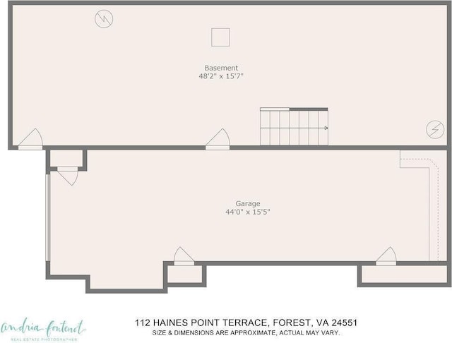 112 Haines Point Ter, Forest, VA 24551 - view of floor plan / room layout