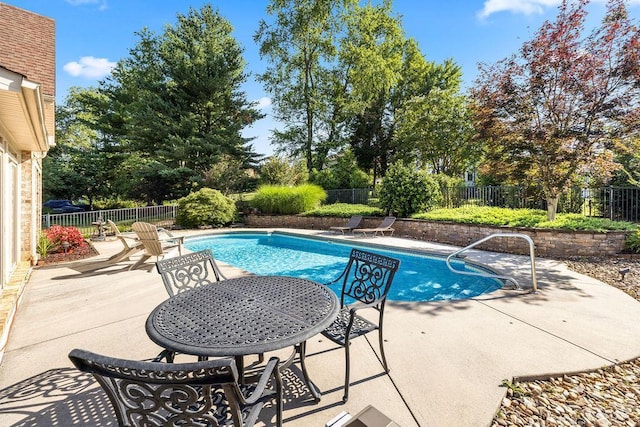 112 Haines Point Ter, Forest, VA 24551 - view of swimming pool featuring a patio area and a fenced backyard