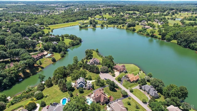 112 Haines Point Ter, Forest, VA 24551 - aerial view of residential area featuring a large body of water