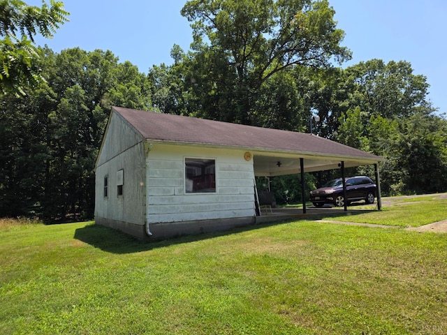 2224 Wildway Rd, Appomattox, VA 24522 - view of front facade with a front yard