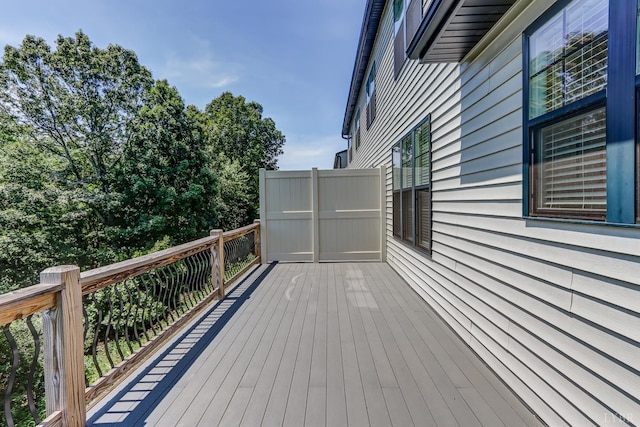 1659 Helmsdale Dr, Forest, VA 24551 - view of wooden terrace