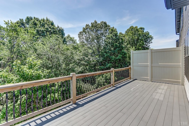 1659 Helmsdale Dr, Forest, VA 24551 - view of wooden deck