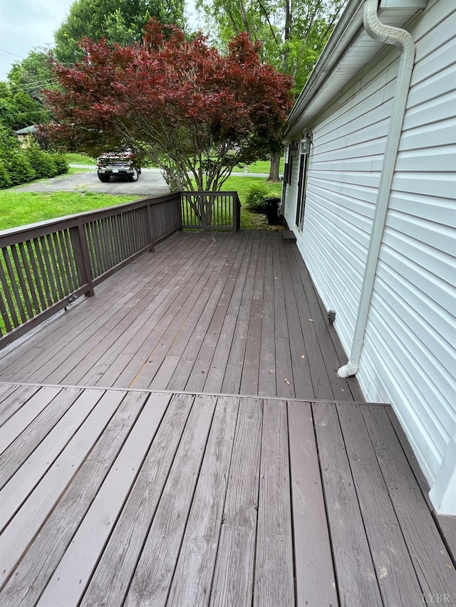 115 Primrose Ln, Lynchburg, VA 24501 - wooden terrace featuring a yard