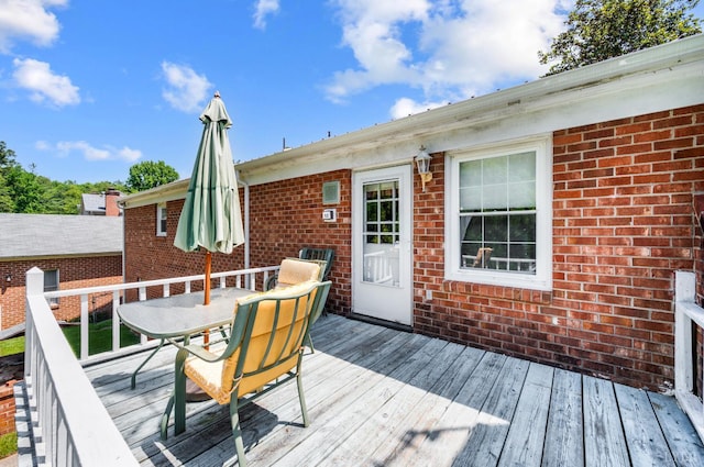 723 Custer Dr, Lynchburg, VA 24502 - deck featuring outdoor dining space