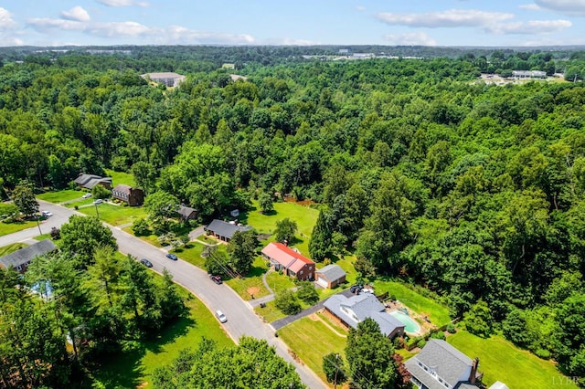 723 Custer Dr, Lynchburg, VA 24502 - aerial view of a forest
