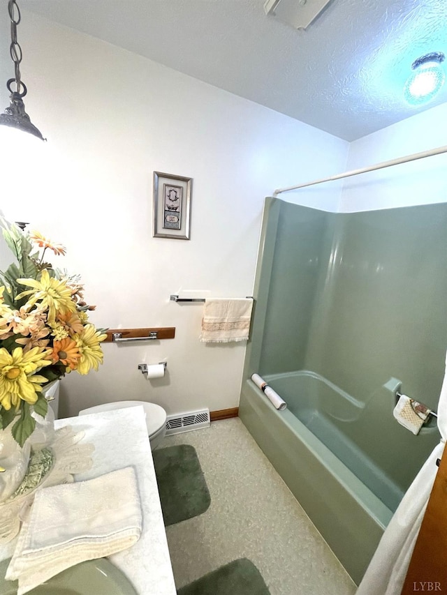 1102 Smith St, Bedford, VA 24523 - bathroom with shower / washtub combination and toilet