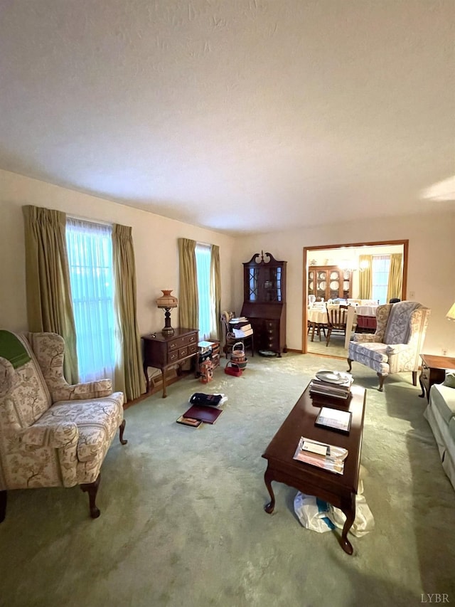 1102 Smith St, Bedford, VA 24523 - carpeted living room featuring healthy amount of natural light