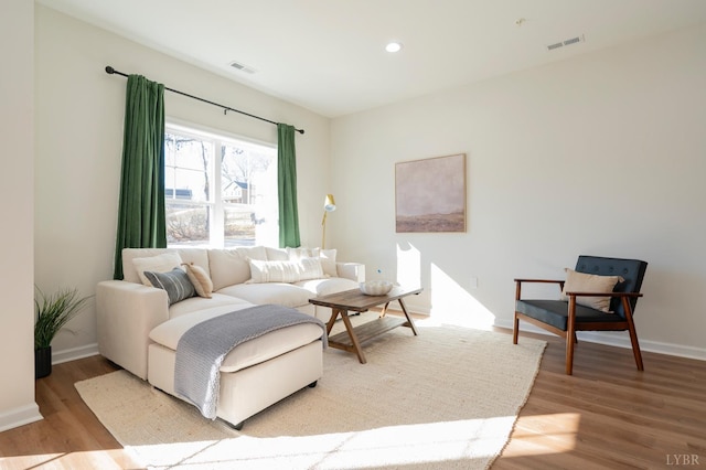 128 Brenleigh Ct Unit 204, Lynchburg, VA 24501 - living area with wood finished floors and recessed lighting