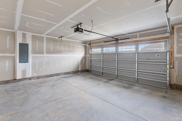 45 Levi Ln, Lynchburg, VA 24502 - garage featuring electric panel and a garage door opener