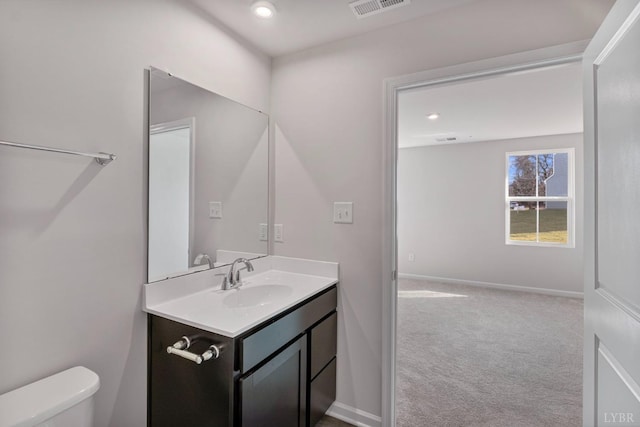 45 Levi Ln, Lynchburg, VA 24502 - half bath with vanity and recessed lighting