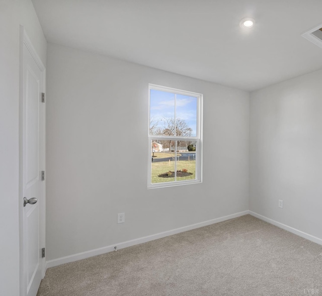 45 Levi Ln, Lynchburg, VA 24502 - empty room featuring carpet flooring and recessed lighting