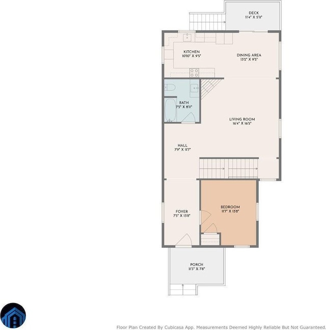 614 7th St, Lynchburg, VA 24504 - view of property floor plan