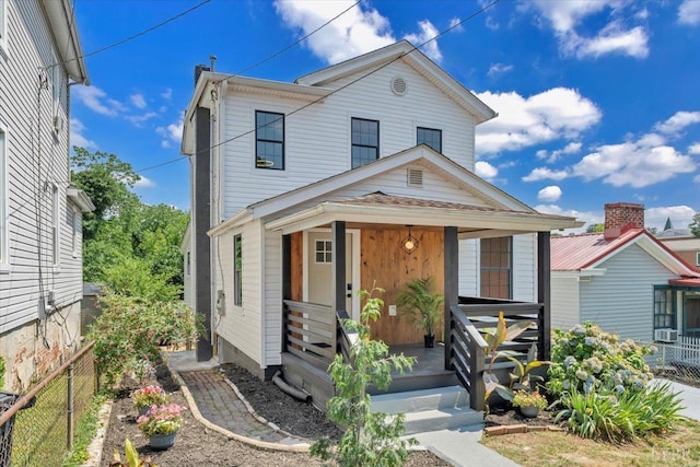 614 7th St, Lynchburg, VA 24504 - view of front of house featuring covered porch