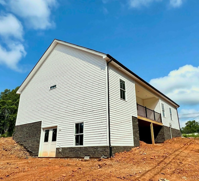 0 Graham Creek Rd, Madison Heights, VA 24572 - view of side of home with stone siding