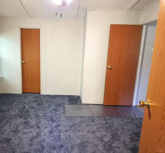 271 Candlemakers Ln, Rustburg, VA 24588 - carpeted empty room with attic access