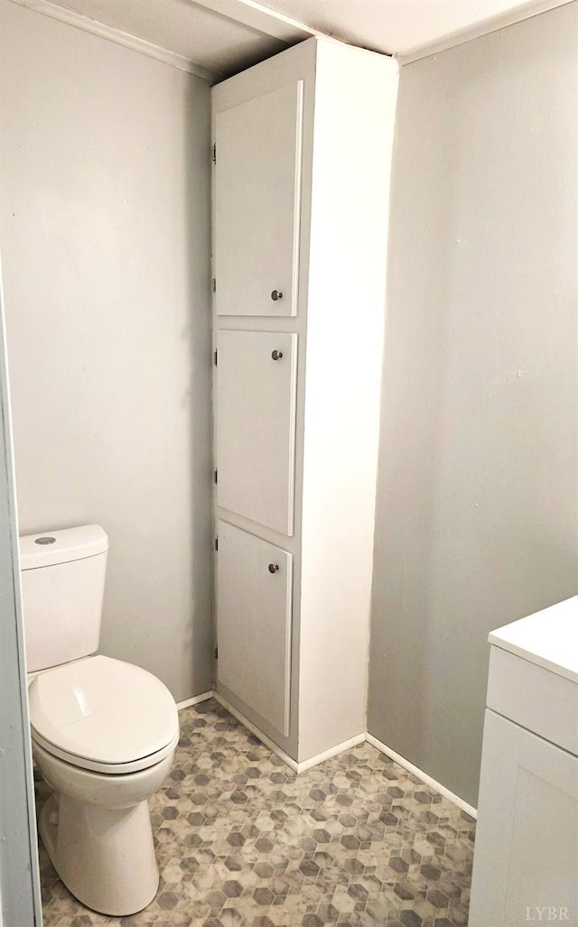 271 Candlemakers Ln, Rustburg, VA 24588 - half bath with vanity and tile patterned floors