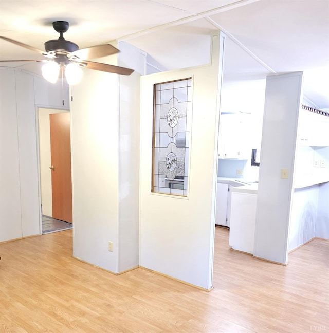 271 Candlemakers Ln, Rustburg, VA 24588 - unfurnished room with light wood-type flooring and ceiling fan