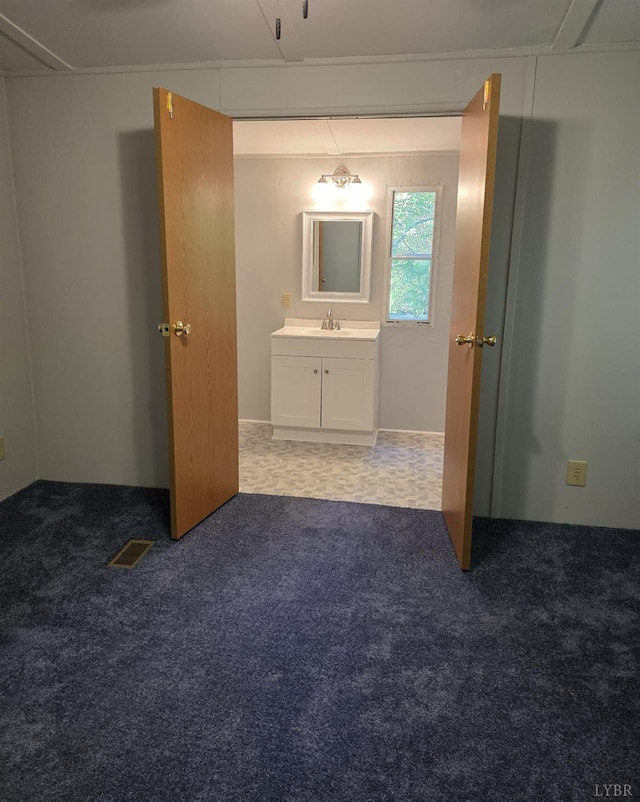 271 Candlemakers Ln, Rustburg, VA 24588 - bathroom with vanity and carpet flooring
