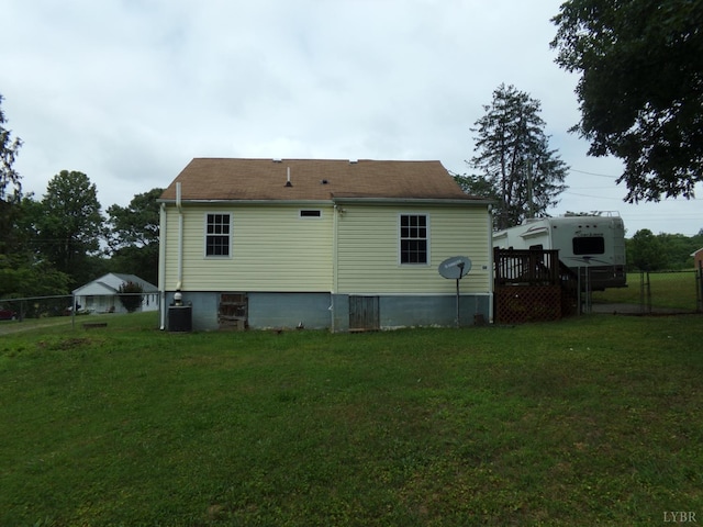 205 Tyree Cir, Madison Heights, VA 24572 - back of house
