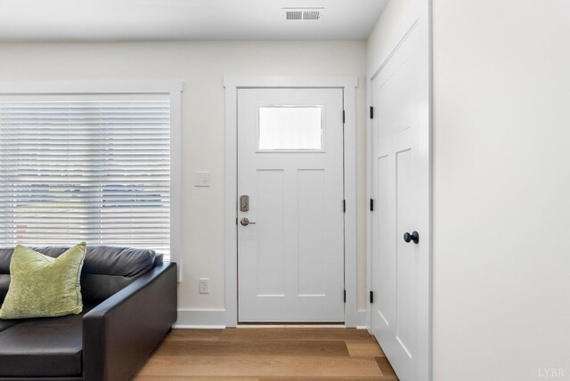 1600 Wards Fry Unit 1302, Lynchburg, VA 24502 - entrance foyer with light wood-style flooring